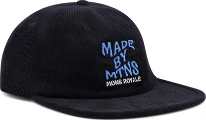 Casquette Corduroy Roam Noir O/S - Mons Royale