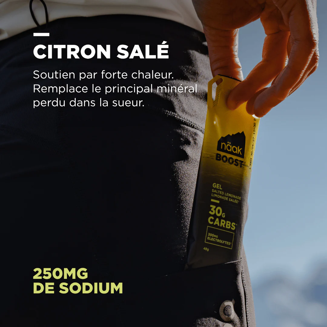 Boost Energy Gel Citron Salé - NAAK