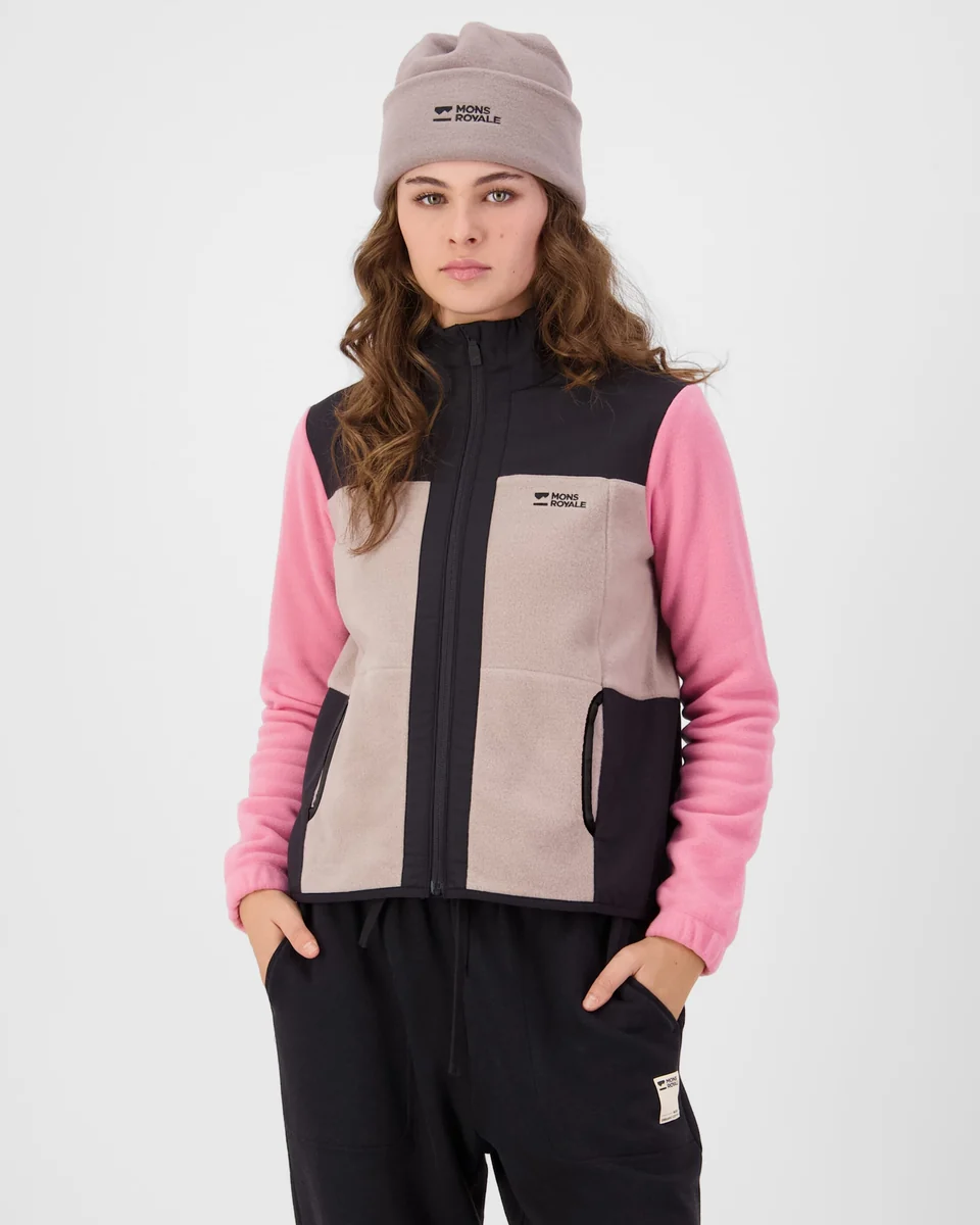 Veste Pileup Merino Femme - Mons Royale