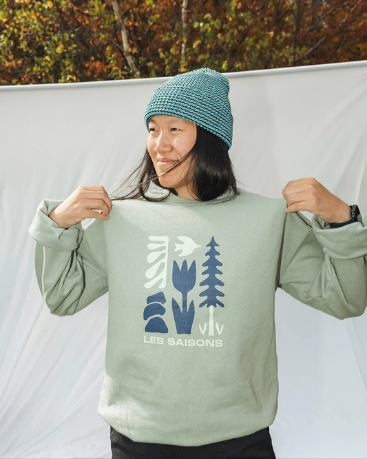 Crewneck Forest Unisexe - Les Saisons