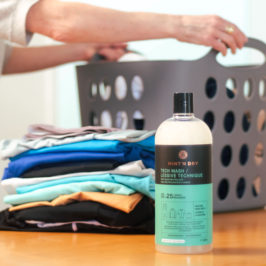 Détergent pour Vêtements Techniques & Neutralisateur d'odeurs - Mint'N Dry