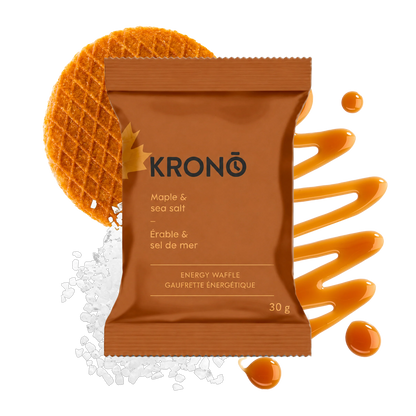 Gaufrettes Énergétiques Érable & Sel de mer - Krono Nutrition